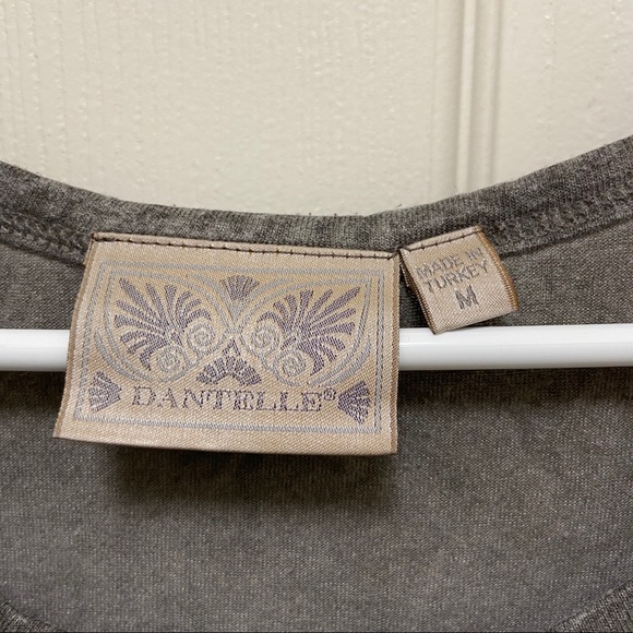 Danielle Grey Top Made in Turkey - Picture 3 of 3